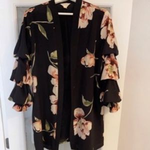 Floral Luna Moon Jacket  Size